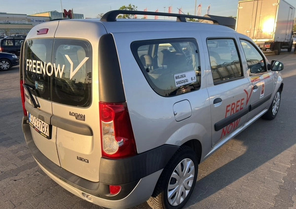 Dacia Logan cena 11500 przebieg: 250000, rok produkcji 2008 z Warszawa małe 172